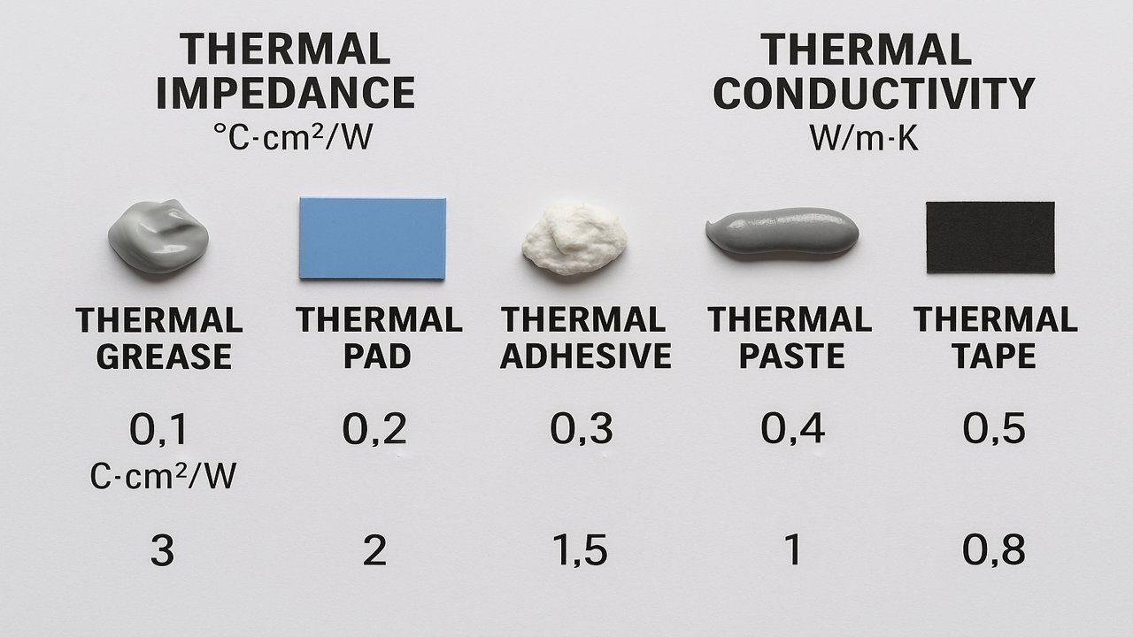 Thermal Impedance of TIM's